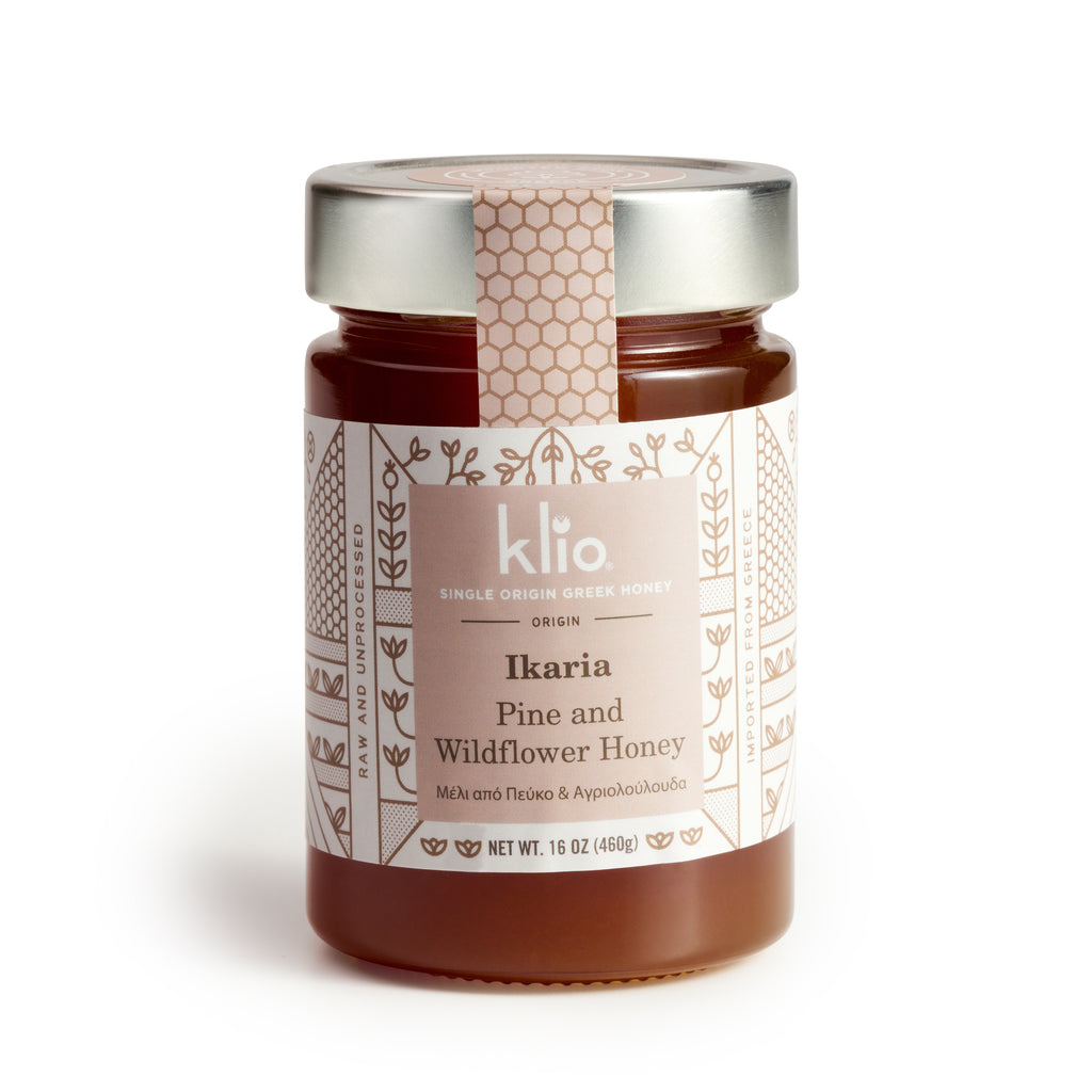 Klio Ikaria Honey Raw Unprocessed Hand-Packed