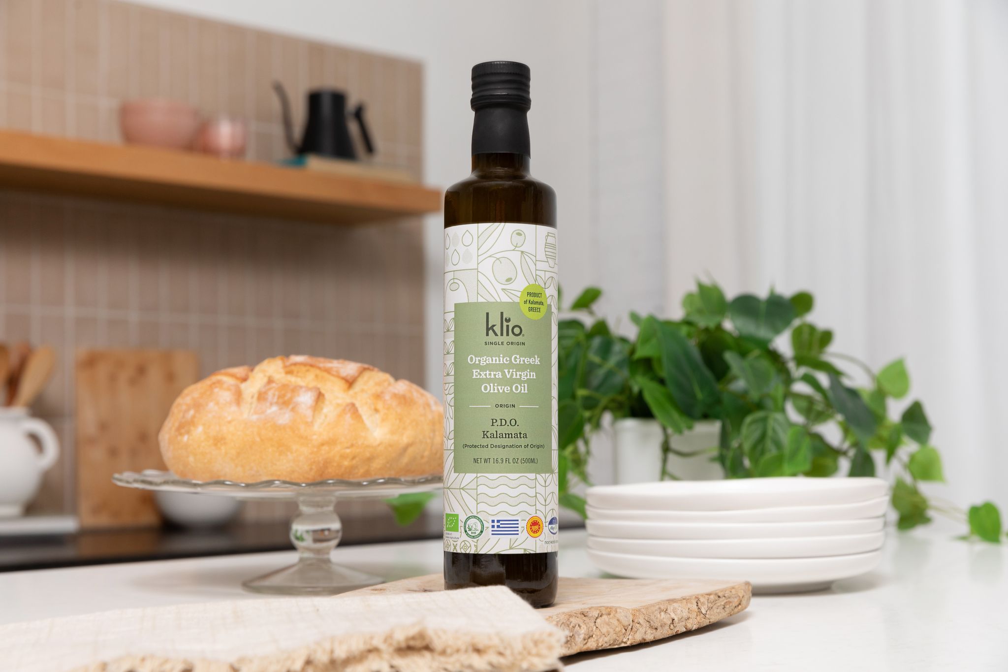 Organic Greek Olive Oil Bundle - 3 Bottles | Klio Tea